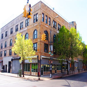 ballroom building 318 grand street in april