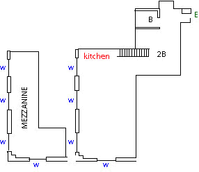  a sketch of loft 4B at 318 grand street the ballroom building in williamsburg brooklyn 11211